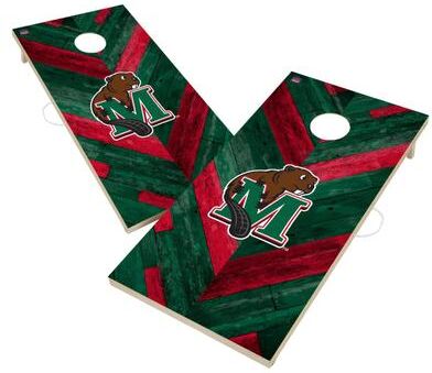 Skip's Garage Minot State University Beavers Cornhole Board Set