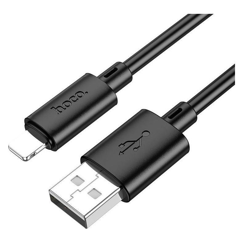 Hoco Cable Cable USB A to Lightning 2,4A 2 m X88 black (2 m) (64648714)