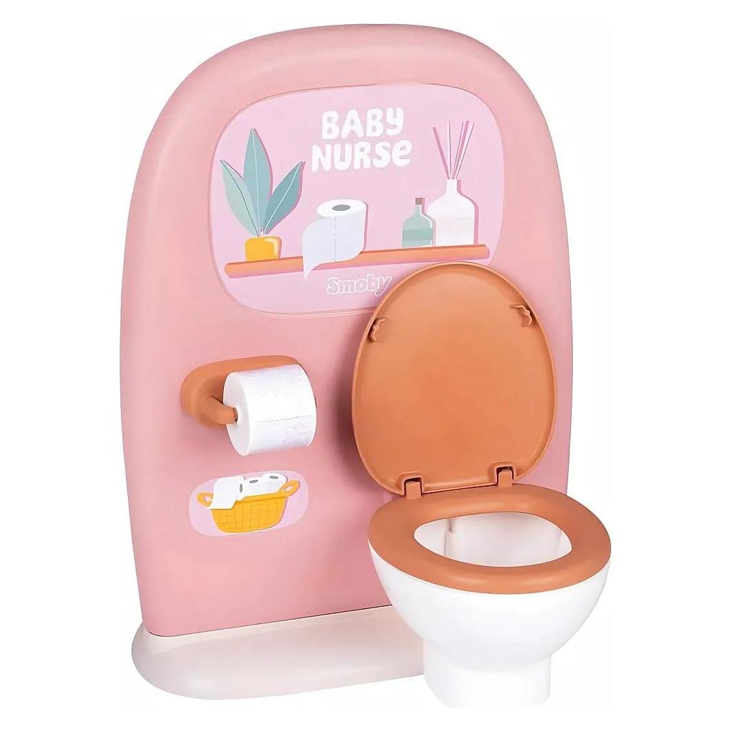 Smoby Puppentoilette Babyschwester Rosa (7600220500)