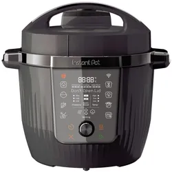 Instant Pot Pro Multicooker, Dampfgarer + Reiskocher, Schwarz