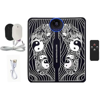 Elektrisches EMS Fußmassagepad zur Schmerzlinderung Entspannung der Füße Akupunkturpunkte Massage-Matte Muskelstimulation Verbesserung der Blutzirkulation Valentinstagsgeschenk