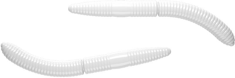 Libra Lures Fatty D'Worm 65 Cheese-001 - White