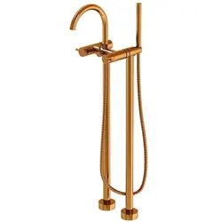 Steinberg, Duscharmatur + Badewannenarmatur, Serie 100 Wannenarmatur, freistehend, Ausladung: 231mm, 1001162
