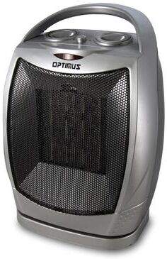 Optimus Personal Compact Oscillating Ceramic Heater with Temperature Control