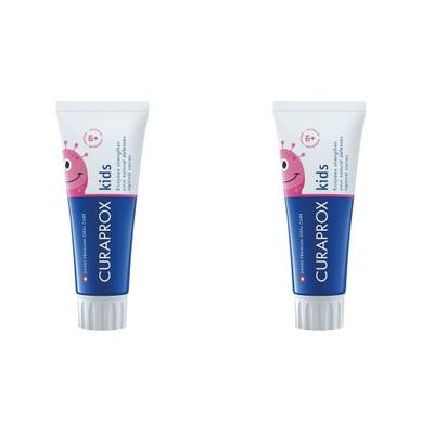 2x Curaprox kids Zahnpasta Melone ab 6 Jahre 1450 ppm 2x60 ml