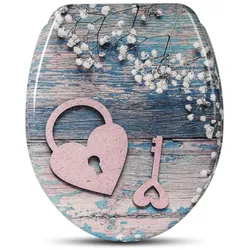Helloshop26 - WC-Sitz mit automatischer Absenkung und herzförmigem Schlüssel 19_0000733