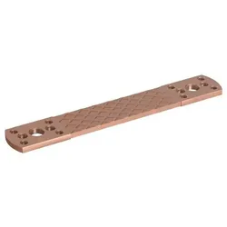 NEUT Cu-Überbrückungsband 50qmm L:180mm mit Nietbild