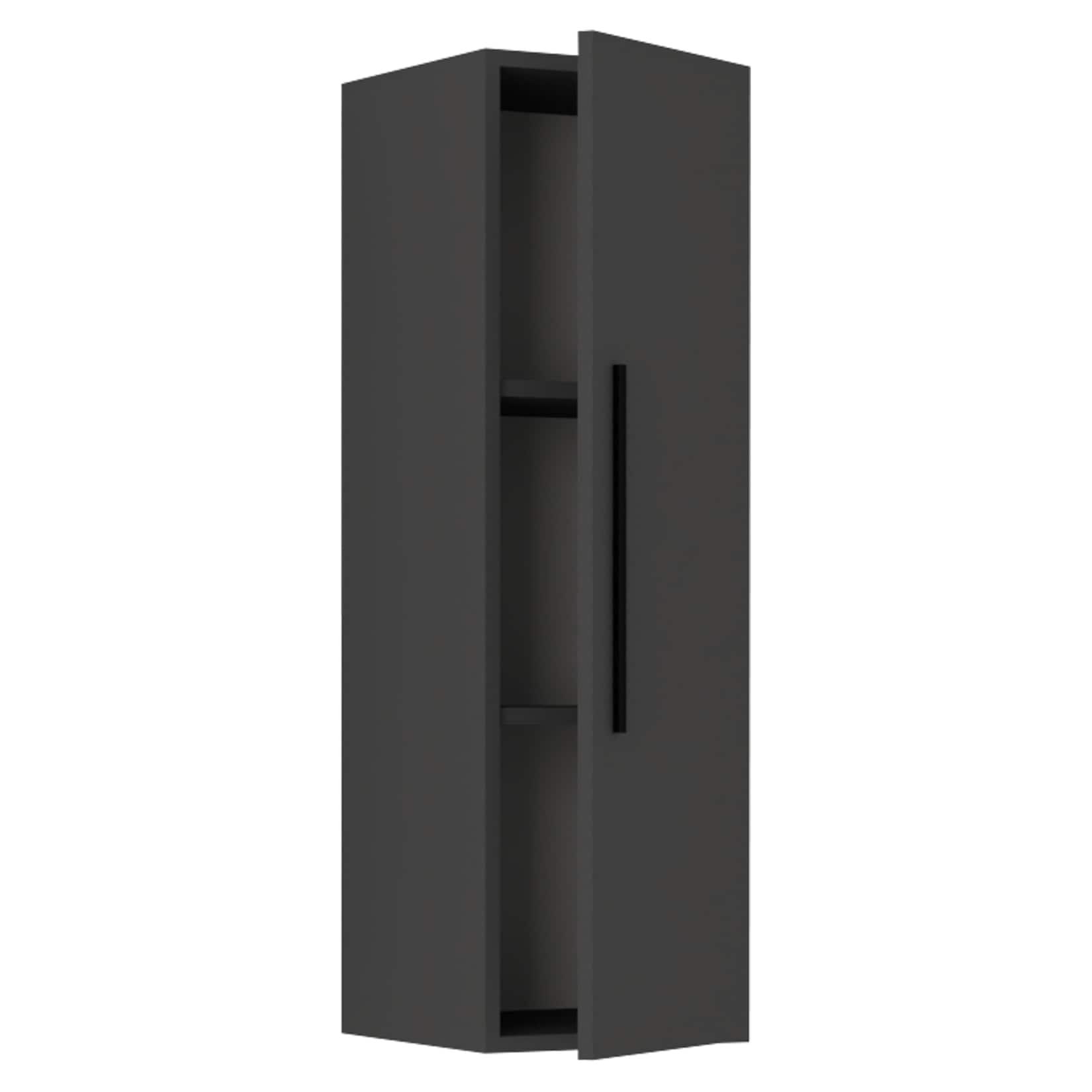 VCM Holzregal hängend platzsparendes Regal Maße: H. 95 x B. 30 x T. 30 cm Elegantes Regal hängend Aufbewahrungsregal Bücherregal Wandboard - Arila L Senkrecht