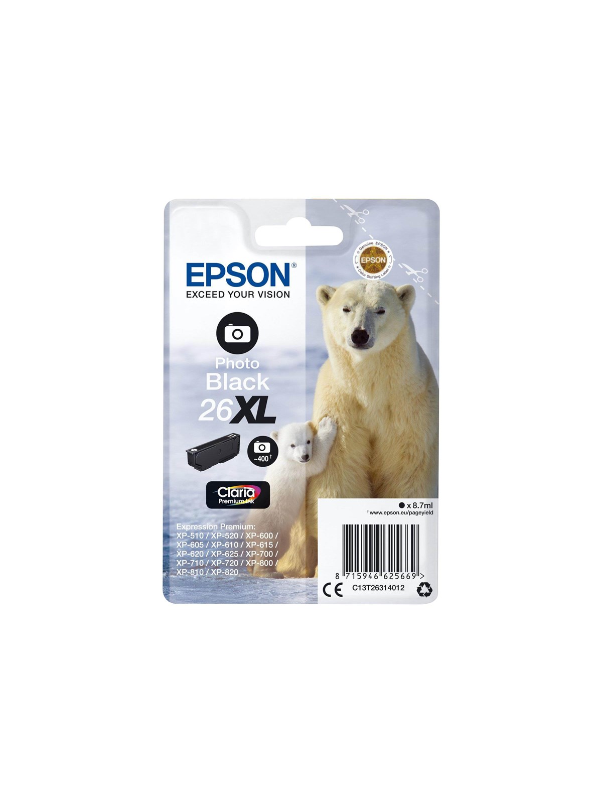 Epson 26XL - Photo Black Ink