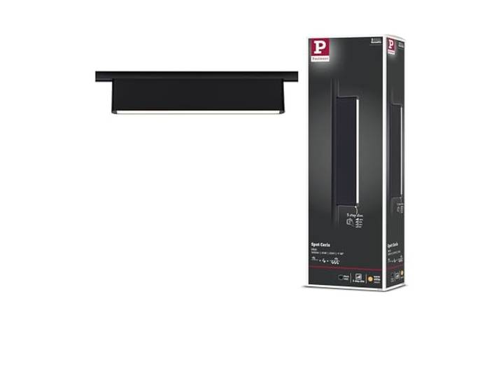 Paulmann URail Lightbar Ceris 3-Step-Dim 3000K Schwarz matt Einfache Verkettung der Lightbars, blendfreie Lichtverteilung, Memory-Funktion