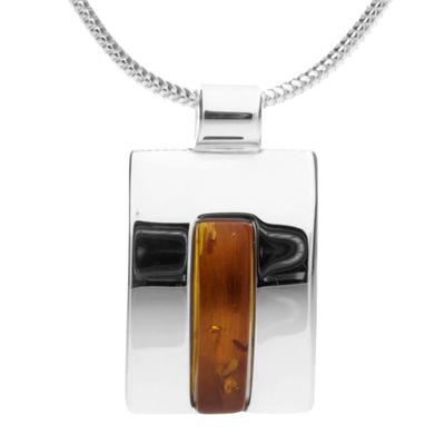 Kette mit Anhänger OSTSEE-SCHMUCK "Ostsee-Schmuck Kette mit Anhänger Zera Kette mit Anhänger Zera" Gr. 42, silber, Halsketten, Damen, 42cm, Silber 925 (Sterlingsilber), L: 42