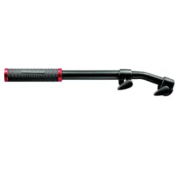 Manfrotto Telescopic Pan Bar (Stativ Schwenkgriff), Stativ Zubehör, Schwarz, Rot