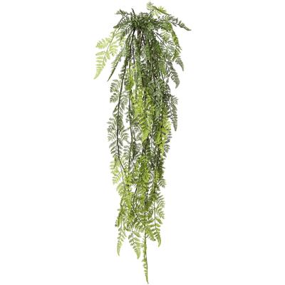 Kunstranke CREATIV GREEN "Farn-Hängebusch", grün, B:35cm H:114cm T:25cm, Kunststoff, Kunstpflanzen