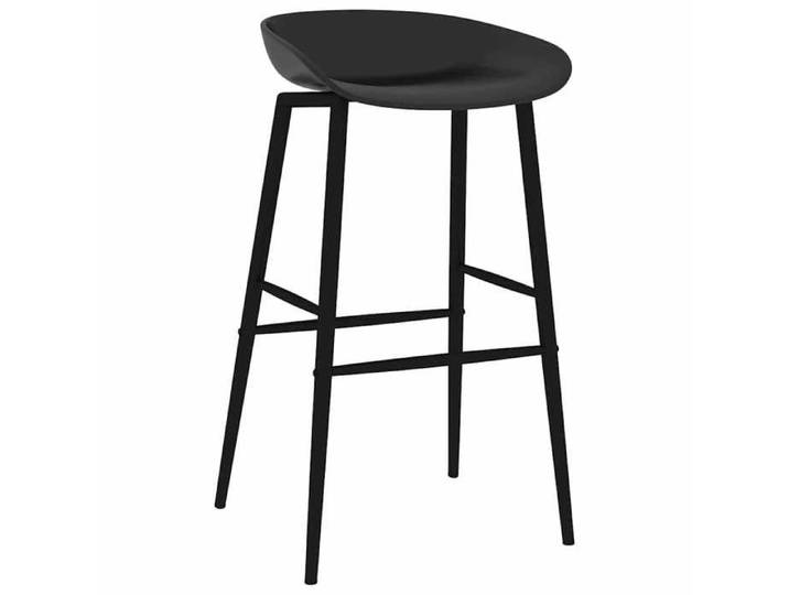 Saison Soldes  Chaises de bar (2 PCS) - SARAZYJ - Siège Haut moderne -noir MM547