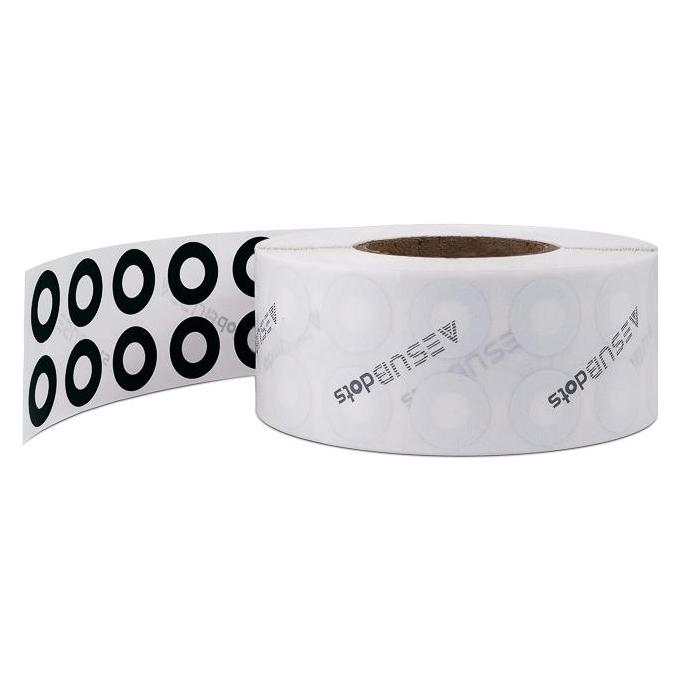 Aesub DOTS Targets WHITE 8mm AESD008 Scanning Targets 3000Stk/Rolle (AESD008)