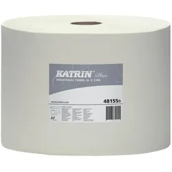 Neutral Putzpapier, weiss, 2-lagig, 26,5 x 38cm, 1500 Blatt, Haushaltspapier, Weiss