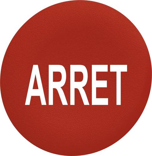 Schneider Electric ZBAF433 ZBAF433 Tastkappe Arrêt Rot 10St.