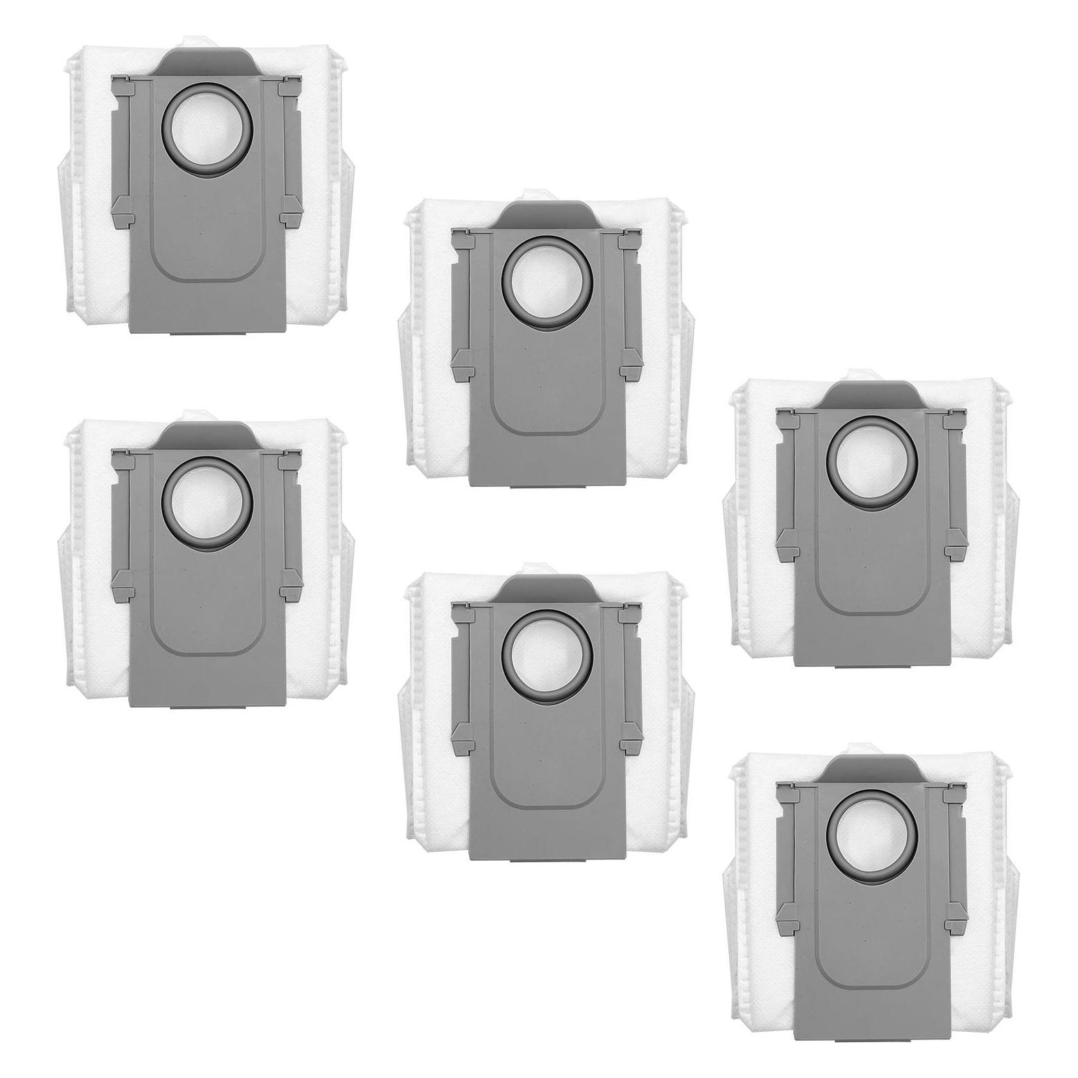 Roboparts Staubbeutel für Roborock Saros 10/10R|S8 MaxV Ultra|Qrevo Curv|Qrevo MaxV|Qrevo S| Qrevo - 6er Pack (6x) (B0CB8GNFDD)