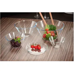 Ritzenhoff & Breker Inga Salatschalen, Schüssel + Schale, Transparent