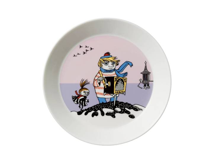 Moomin Arabia Assiette Too-ticki lilas