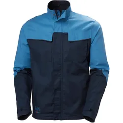 Arbeitsjacke "OXFORD 2.0" - XXL - marine/hellblau