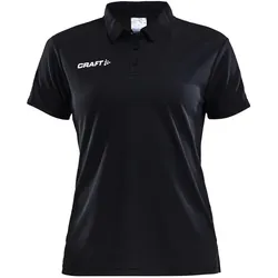 CRAFT Progress Pique Poloshirt Damen 9900 - black/white L