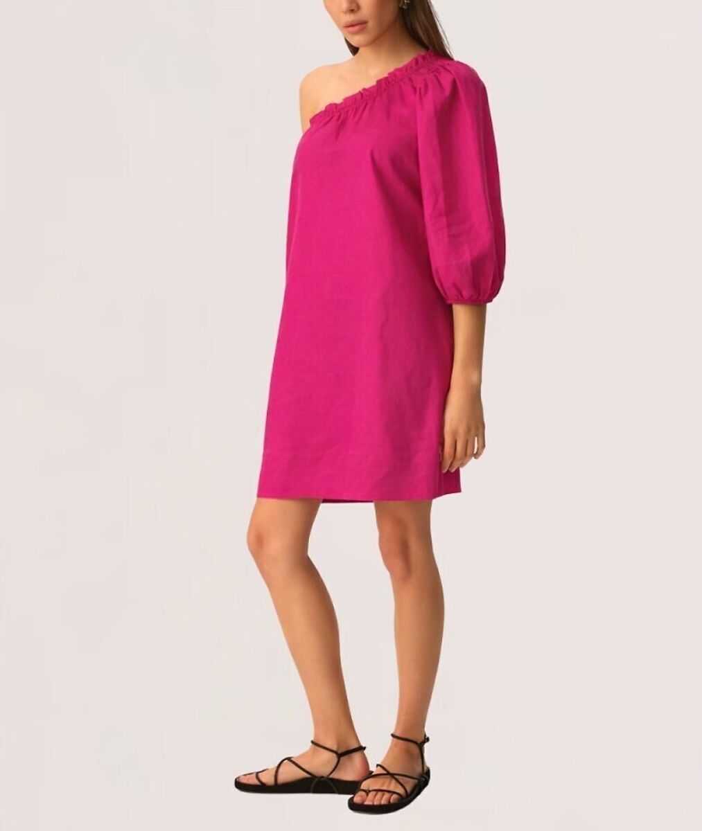 DES PETITS HAUTS Robe asymétrique courte, ESTRELLA