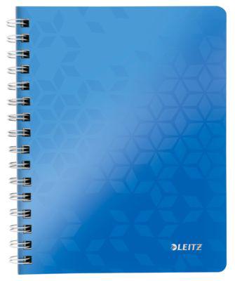 LEITZ Notizbuch WOW 4639, DIN A5, liniert, blau