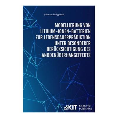 Modellierung von Lithium-Ionen-Batterien zur Lebensdauerprädiktion unter besonderer Berücksichtigung des Anodenüberhangeffekts, Taschenbuch von