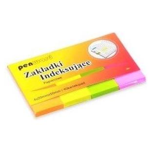 Polsirhurt Indexierungslaschen 20 x 50 mm, 4 x 40 Stück Papier (50 x 20 mm) (47591602)
