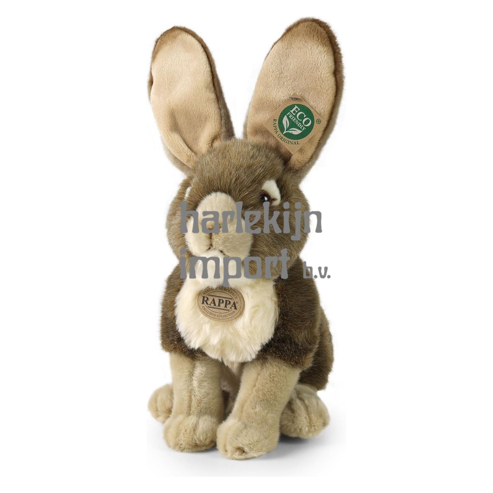 One for Fun Knuffel haas zittend 30 cm (30 cm) (221390)
