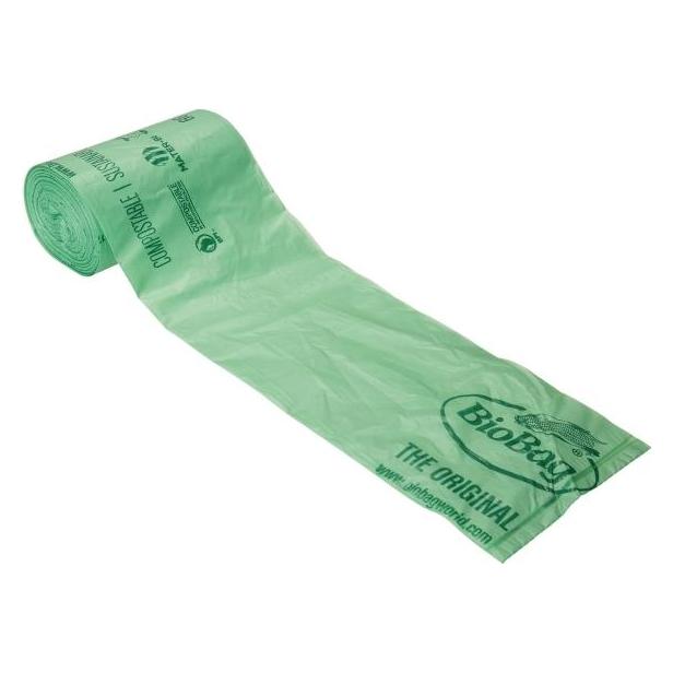 Biobag International Komposterbare BioBag poser 60 ltr. 55x102 cm - 20 stk. pr./rulle (20x, 60 l) (187959)