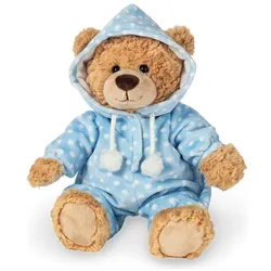 Teddy Hermann Schlafanzugbär blau 30cm (12 cm)