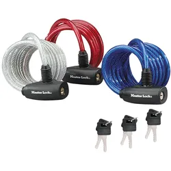 Master Lock H0100EURHRO Feuer- und Wasserfeste Sicherheitskassette, klein mit Zylinderschloss
