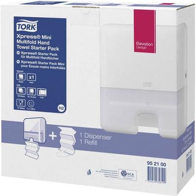 TORK Tork Xpress®® Starter Pack Handtuchspender inkl. Multifold Handtücher H2 Premium 952100 1 St.