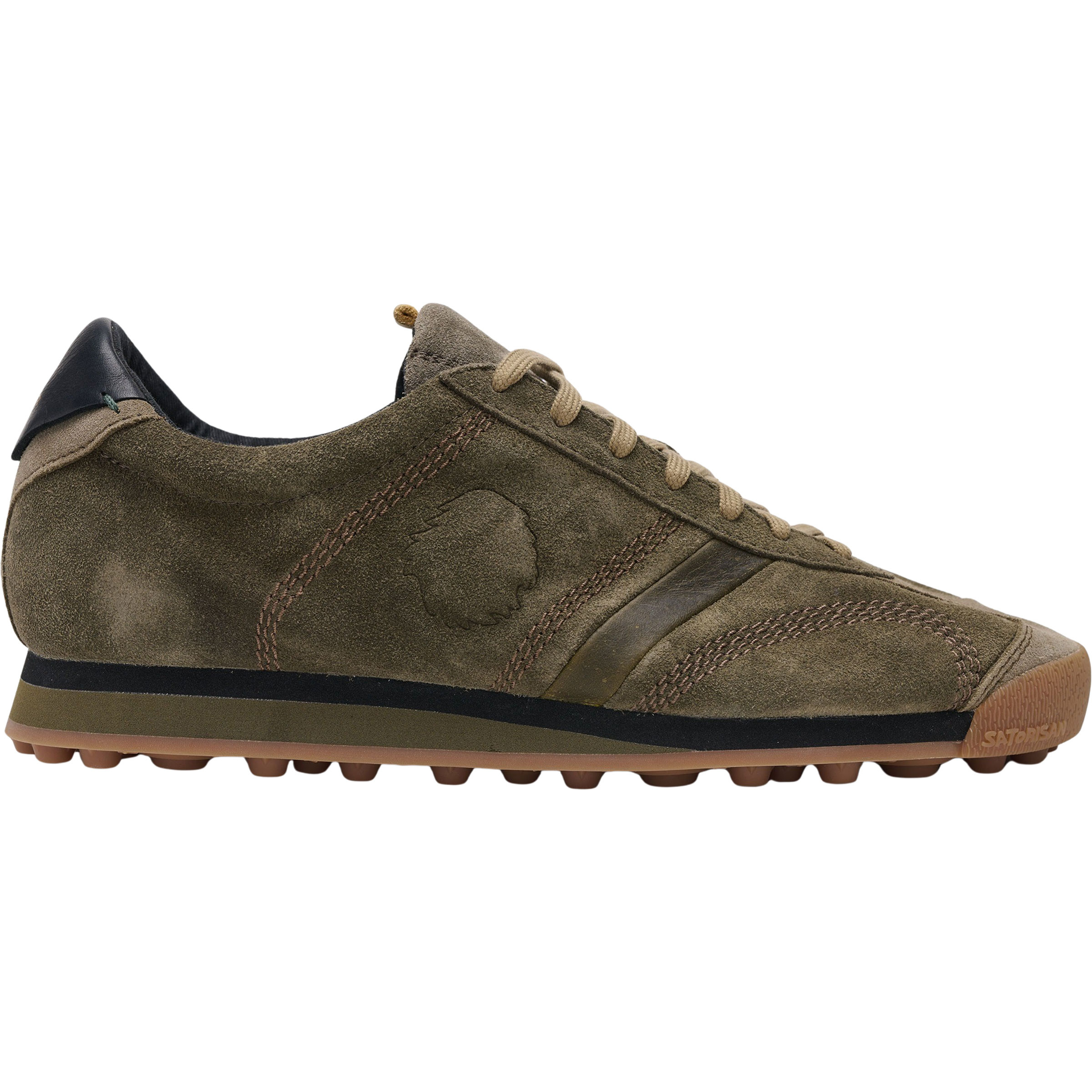 Satorisan Stardust Suede Herren Freizeitschuhe braun Größe 47 Lifestyle Atmungsaktiv