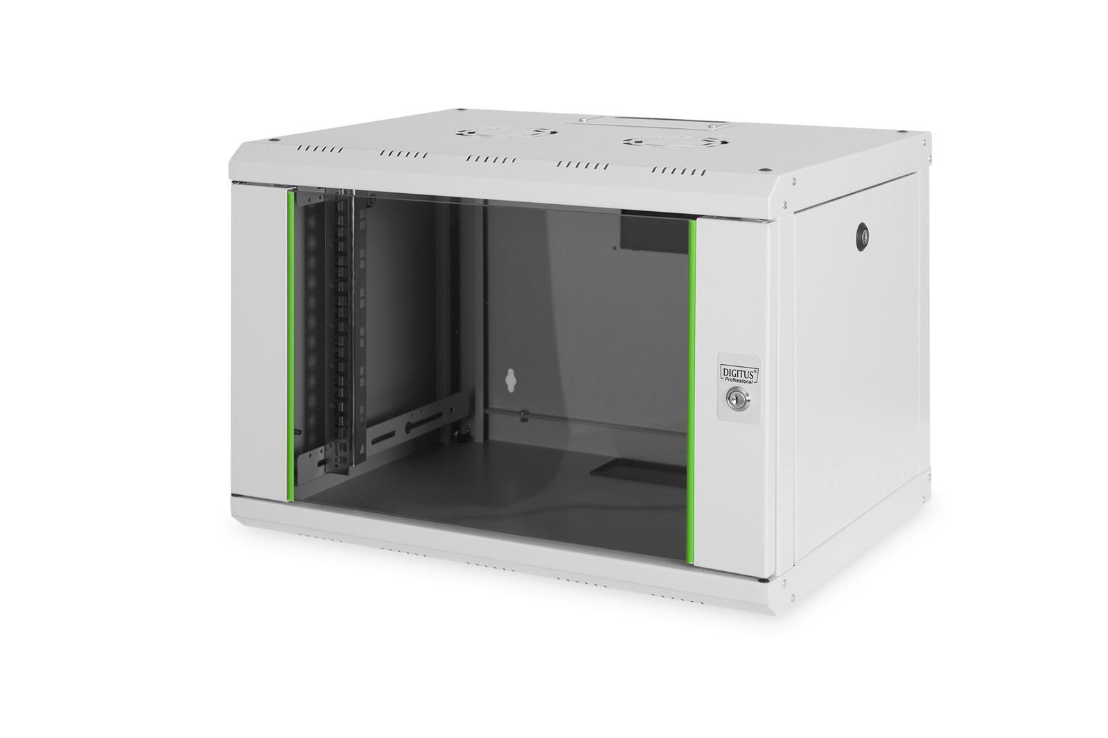 Digitus 7HE 19"-Wandgehäuse Unique Serie RAL 7035 grau DN-19 07-U