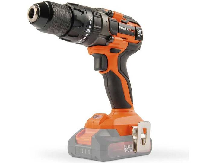 POWERPLUS POWDP15200 - Visseuse/perceuse sans fil avec visseuse à chocs 20V (sans AKU)