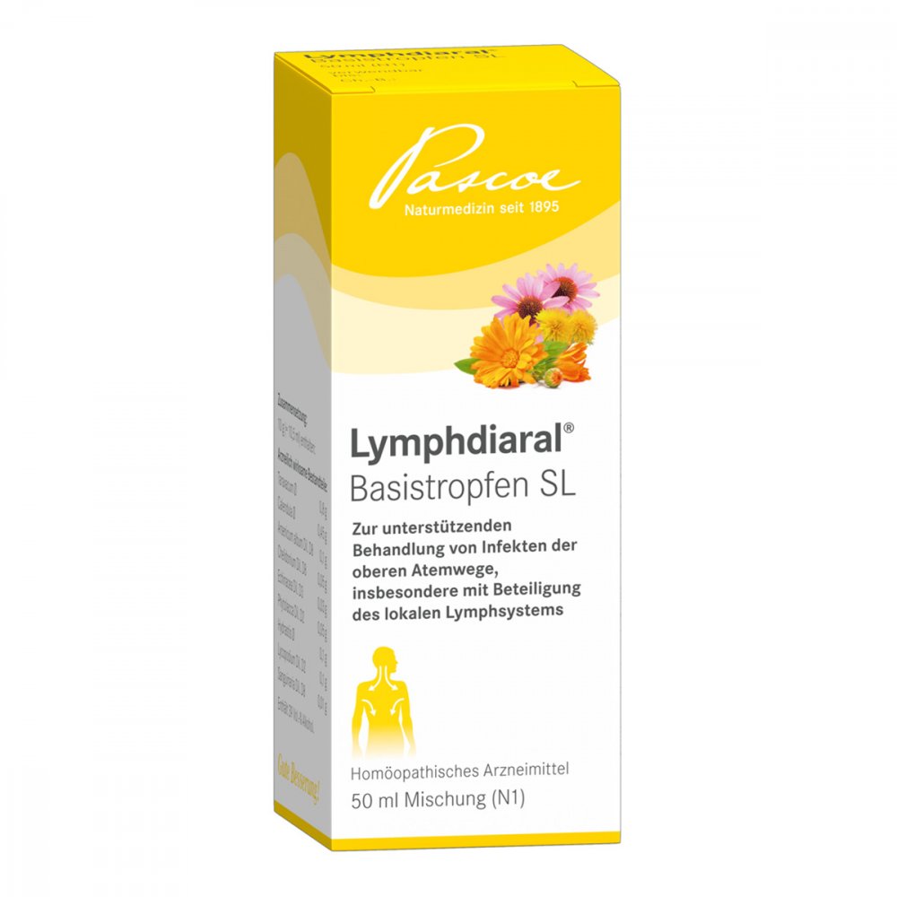 Pascoe pharmazeutische Präparate GmbH Lymphdiaral Basistropfen Sl 03897999