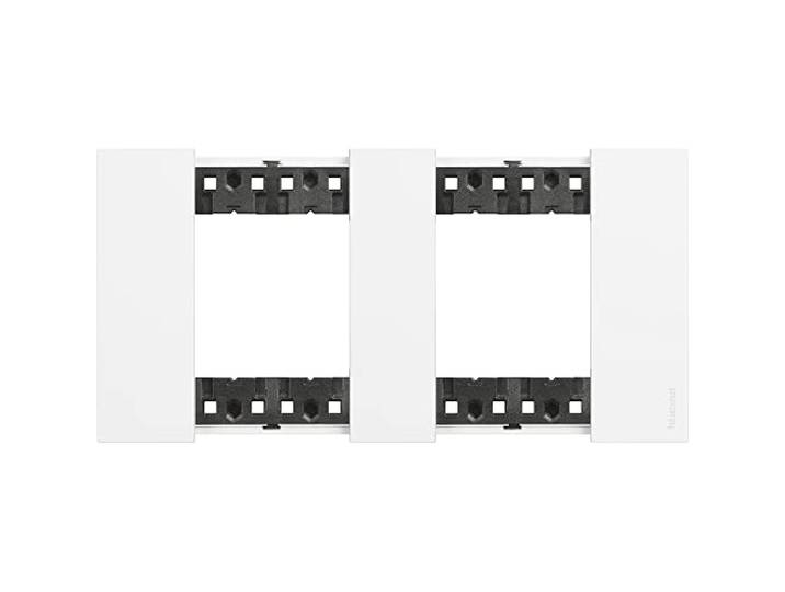 Legrand KA4802M2KW Plaque murale et couvercle d'interrupteur Blanc