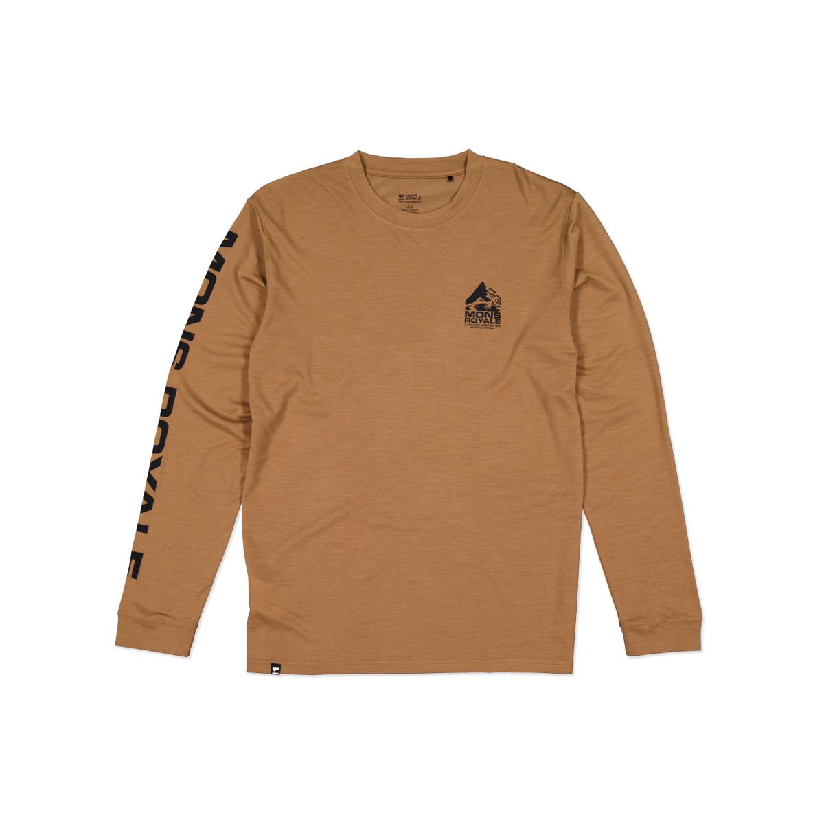 Mons Royale Mens Icon Merino Classic Long Sleeve toffee M 100389-1244-282-M