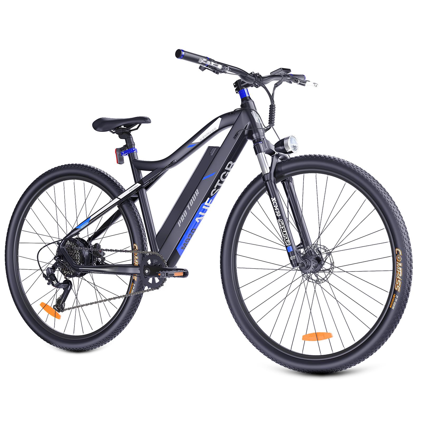 Protour 29Zoll City E-Bike,Elektrofahrrad für Erwachsene, 250W Elektromountainbike mit 36V 13Ah Akku, 25 km/h, 9 Gänge, Reichweite bis zu 40km