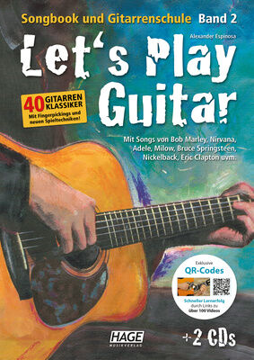 Hage Musikverlag Let's Play Guitar 2
