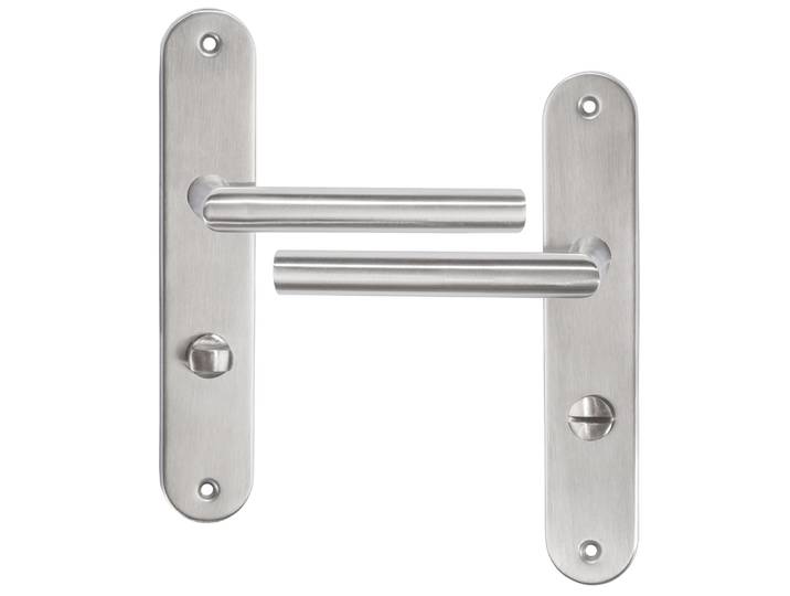 Poignée de porte modèle A - argent