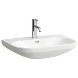Laufen Lua Waschtisch H8110860001091 65x46cm, weiß, mit Überlauf, ohne Hahnloch