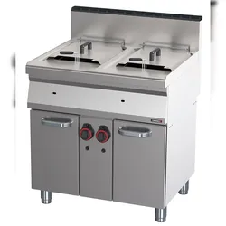 Gasfritteuse mit Unterbau 2x 15 L 80 - Linie 700 C7FG15280S Casselin