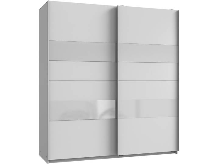 Kleiderschrank Akshay weiss Holzwerkstoff B 180 cm