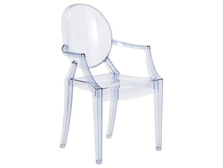 Kartell Lou Ghost chaise enfant Bleu Azur - 37 x 63 cm (design Philippe Starck)