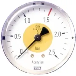 ELMAG Arbeitsdruckmanometer (Azetylen) - 54133