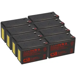 APC RBC105 Ersatzakku - 8x CSB HR1234WF2 - Smart-UPS XL 2200/3000